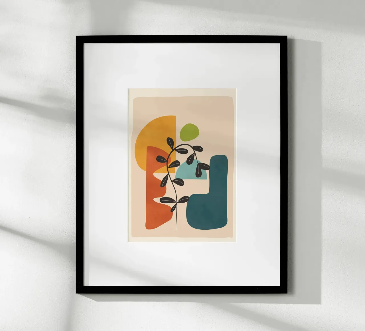 Minimal Balance – Abstract Forms II poster da Nadjaa