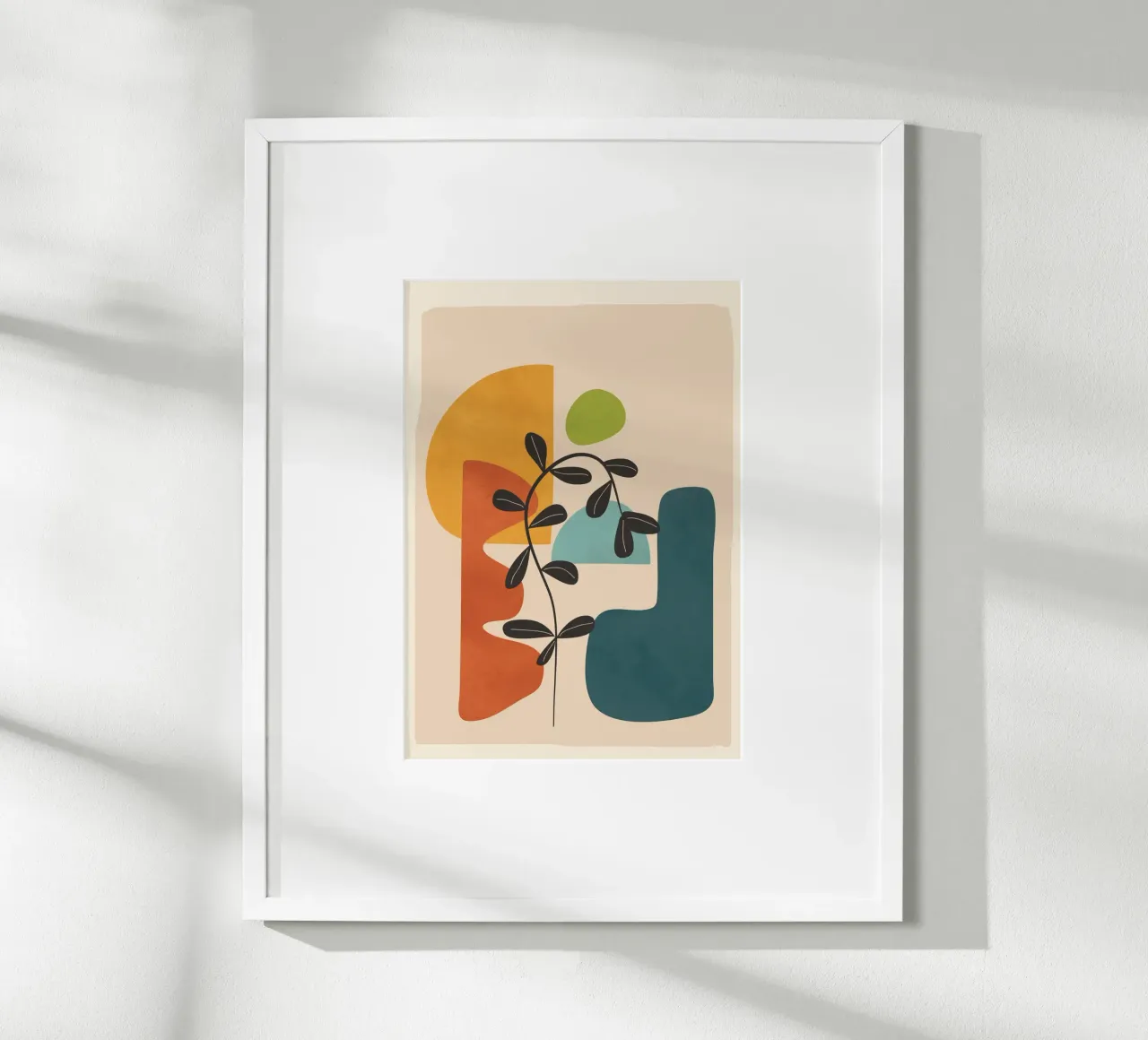 Minimal Balance – Abstract Forms II poster da Nadjaa