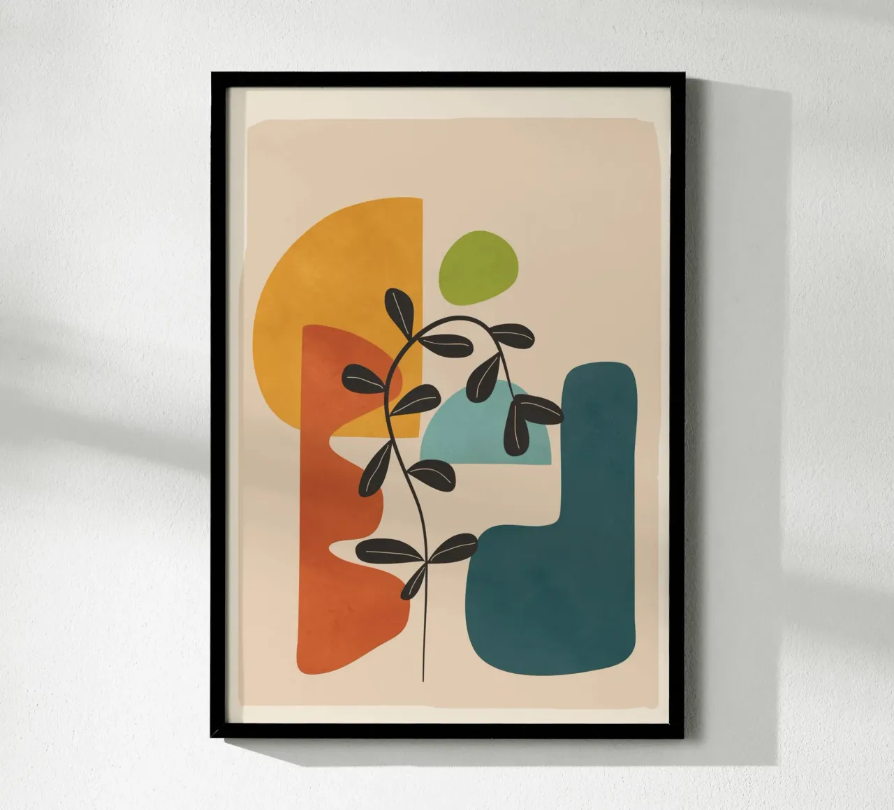 Minimal Balance – Abstract Forms II poster da Nadjaa