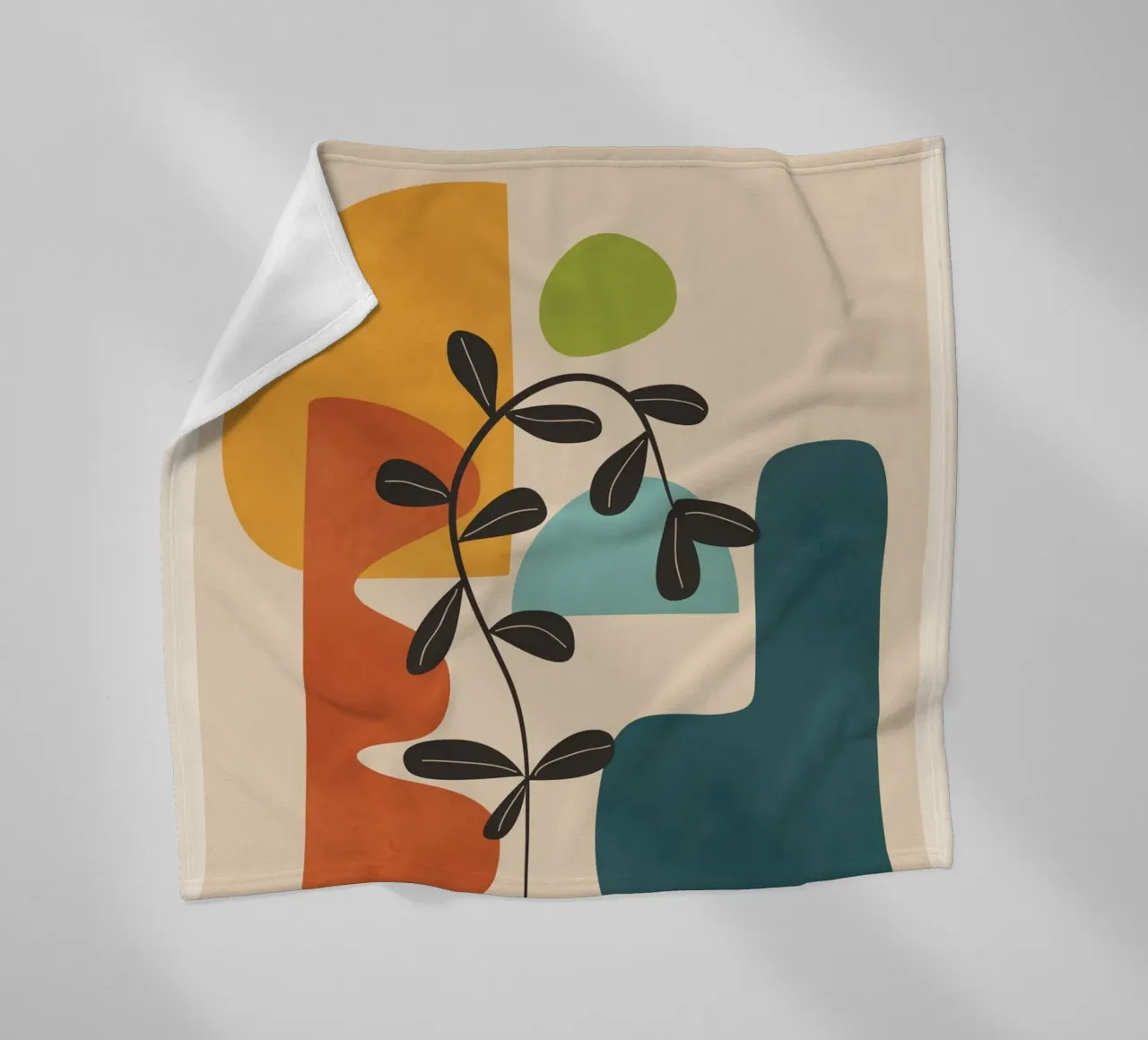 Minimal Balance – Abstract Forms II coperta in pile da Nadjaa