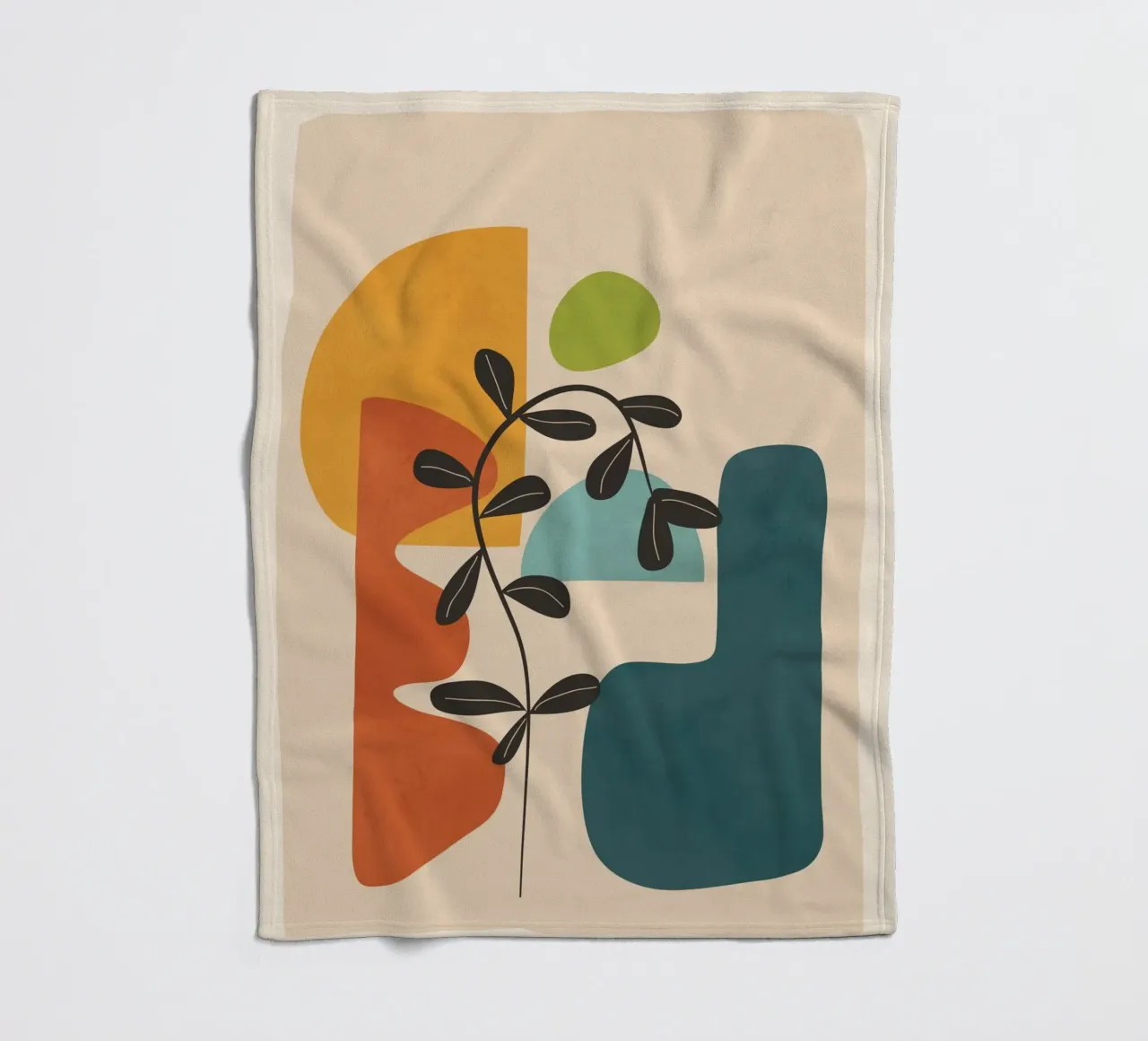 Minimal Balance – Abstract Forms II coperta in pile da Nadjaa