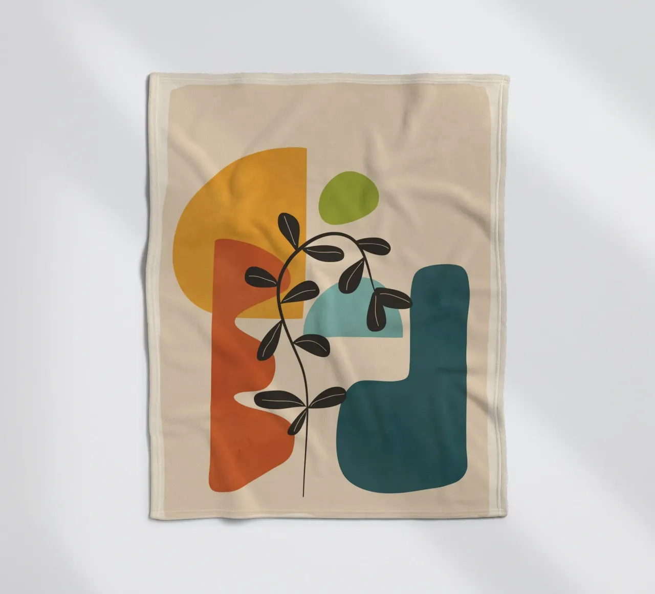 Minimal Balance – Abstract Forms II coperta in pile da Nadjaa