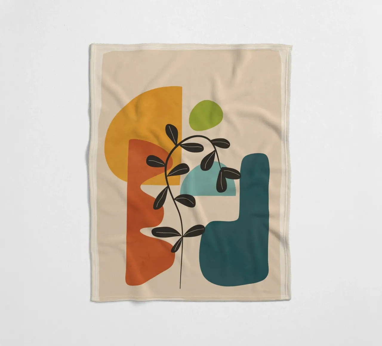 Minimal Balance – Abstract Forms II coperta in pile da Nadjaa