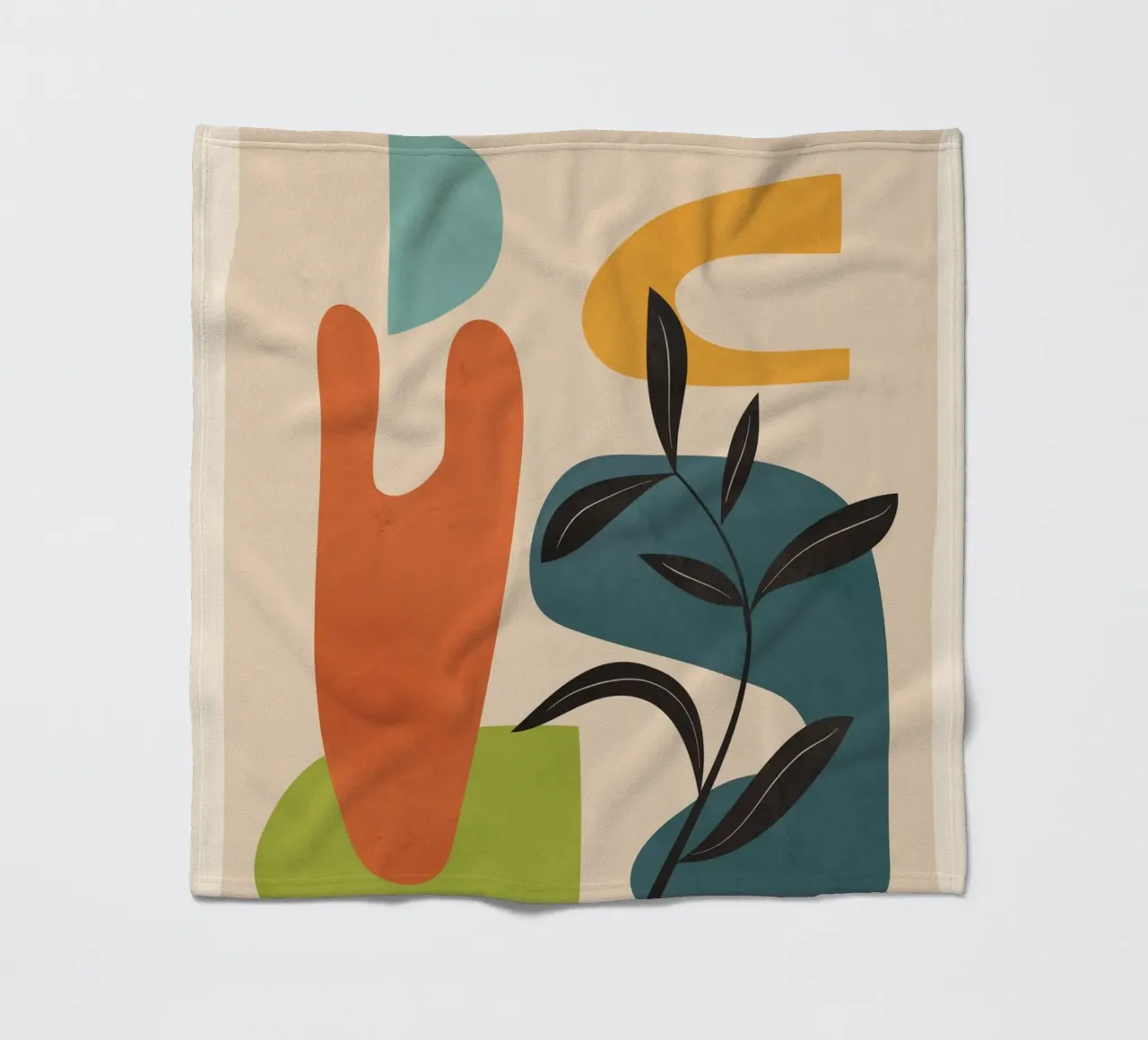Minimal Balance – Abstract Forms III coperta in pile da Nadjaa