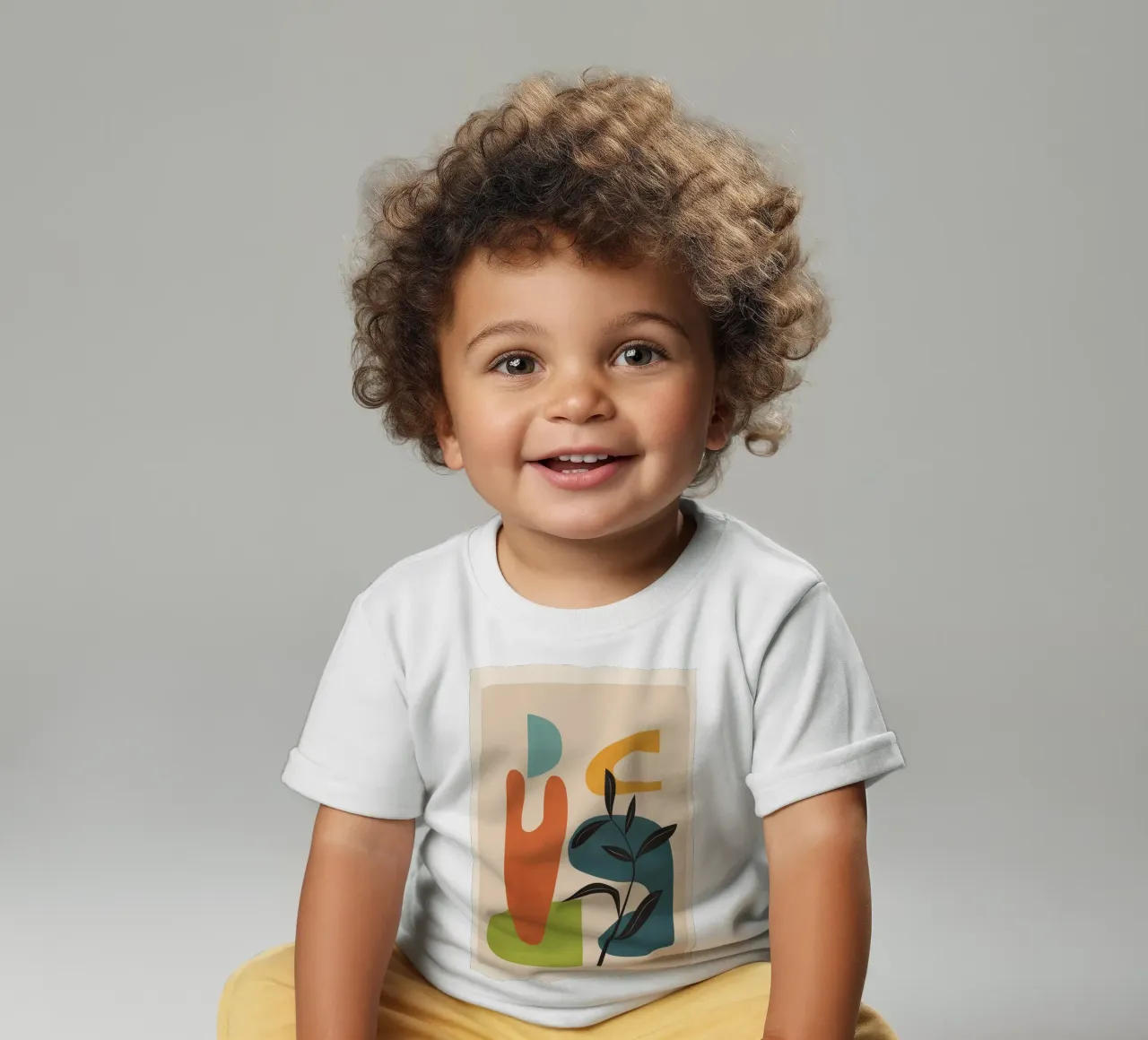Minimal Balance – Abstract Forms III baby t-shirt by Nadjaa