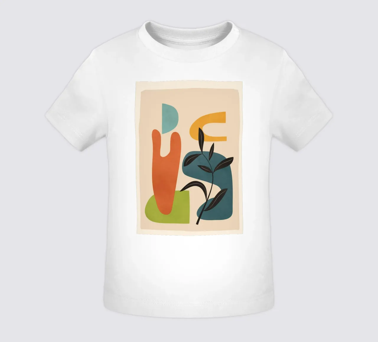 Minimal Balance – Abstract Forms III baby t-shirt by Nadjaa