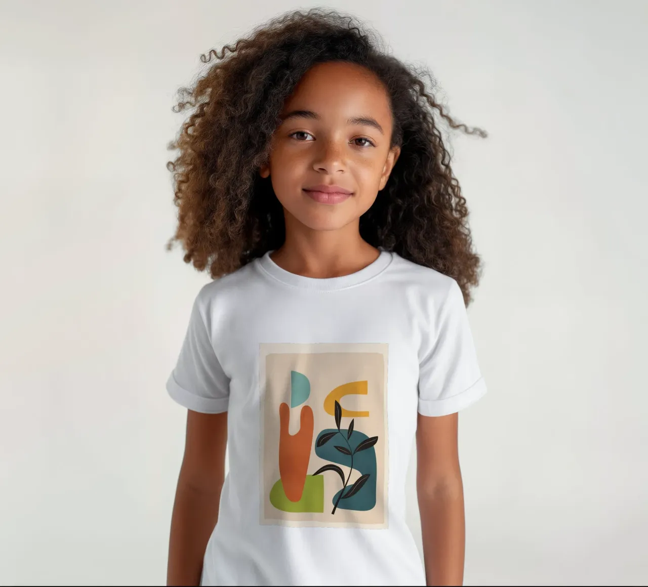 Minimal Balance – Abstract Forms III t-shirt bambini da Nadjaa
