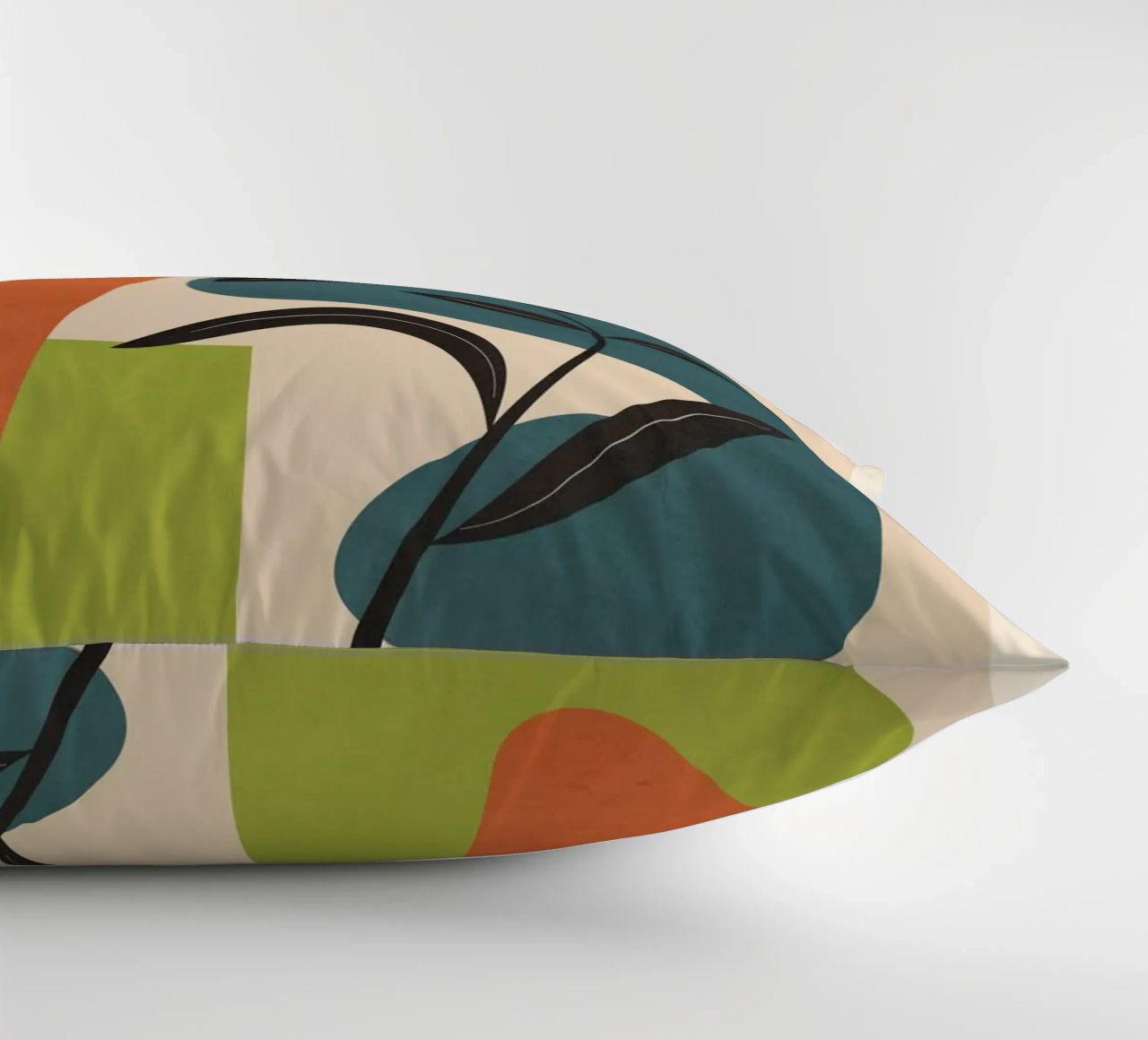Minimal Balance – Abstract Forms III decorative cushion by Nadjaa