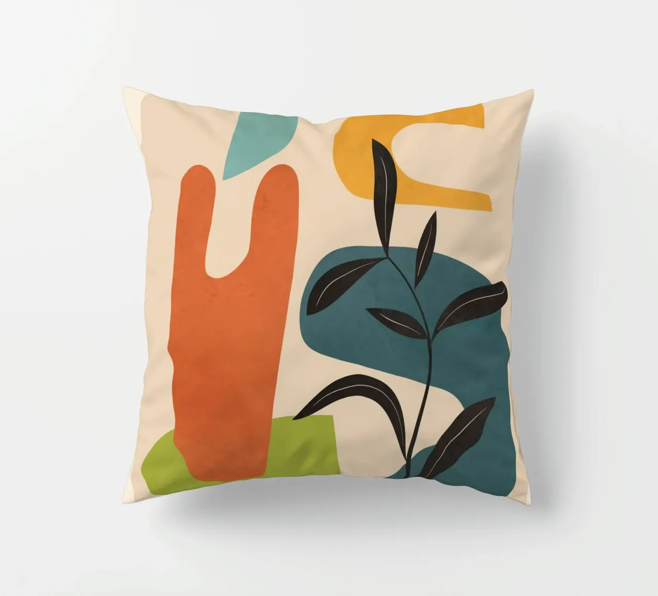 Minimal Balance – Abstract Forms III cuscino da Nadjaa