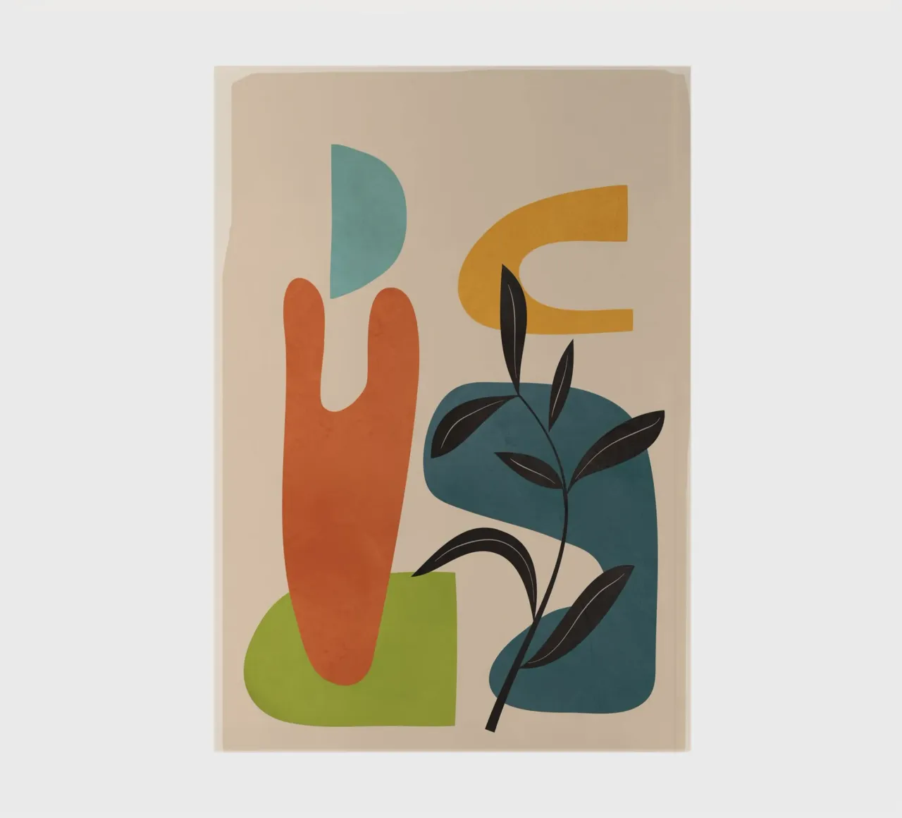 Minimal Balance – Abstract Forms III carnet de notes de Nadjaa
