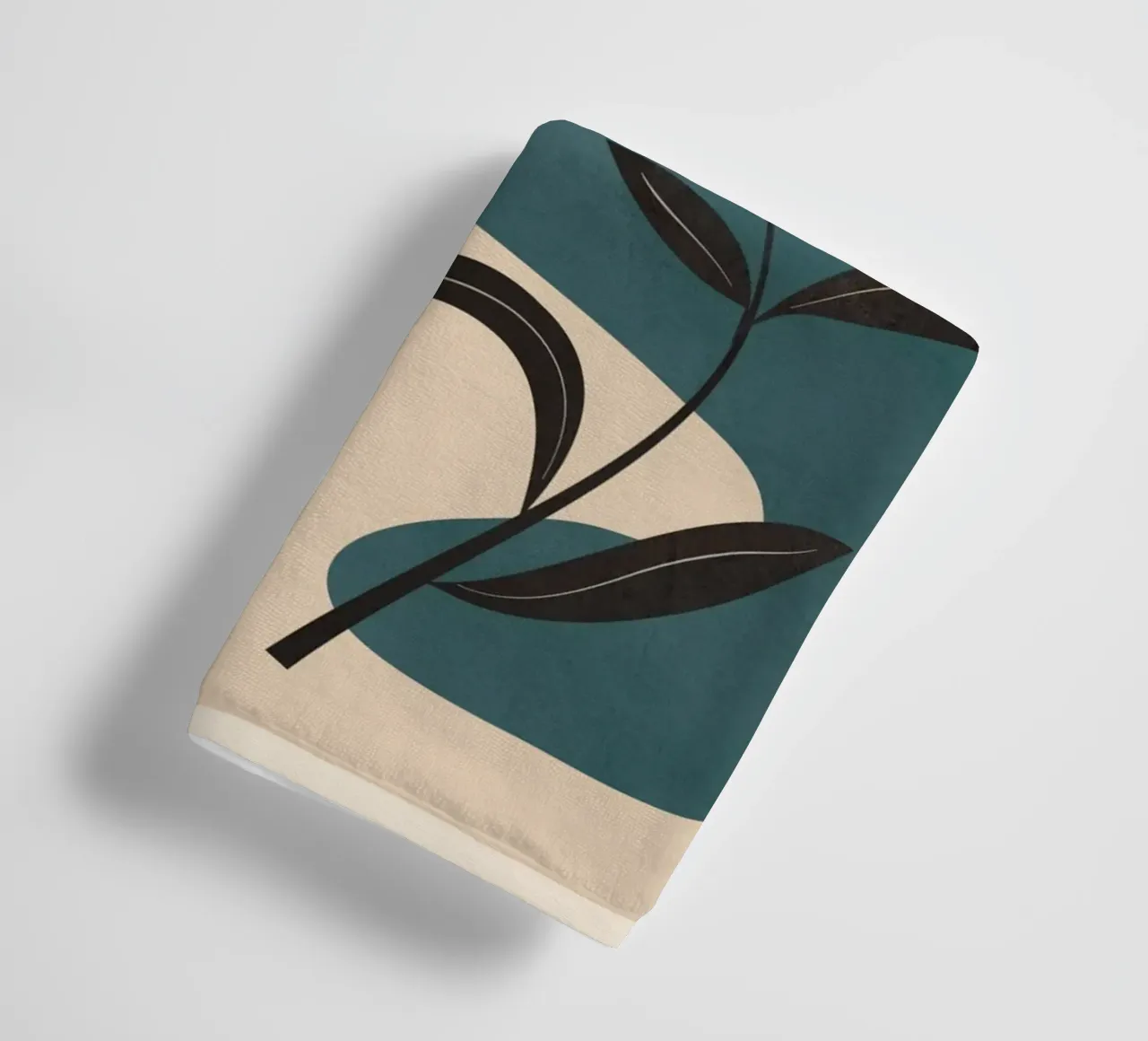 Minimal Balance – Abstract Forms III towel by Nadjaa