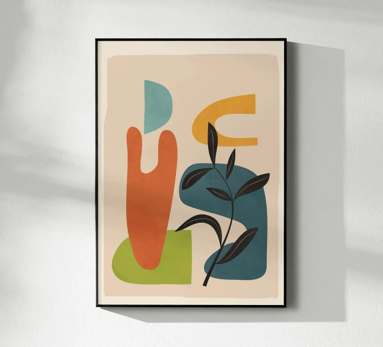Minimal Balance – Abstract Forms III plexiglas de Nadjaa