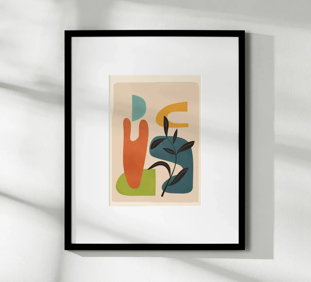 Minimal Balance – Abstract Forms III poster da Nadjaa