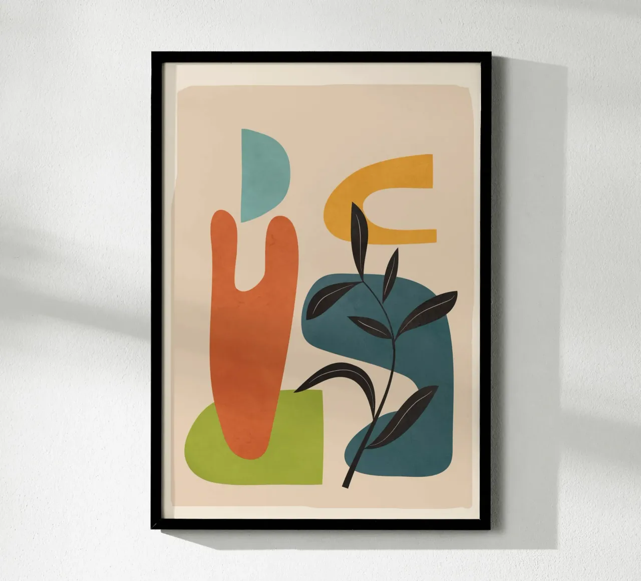 Minimal Balance – Abstract Forms III poster da Nadjaa