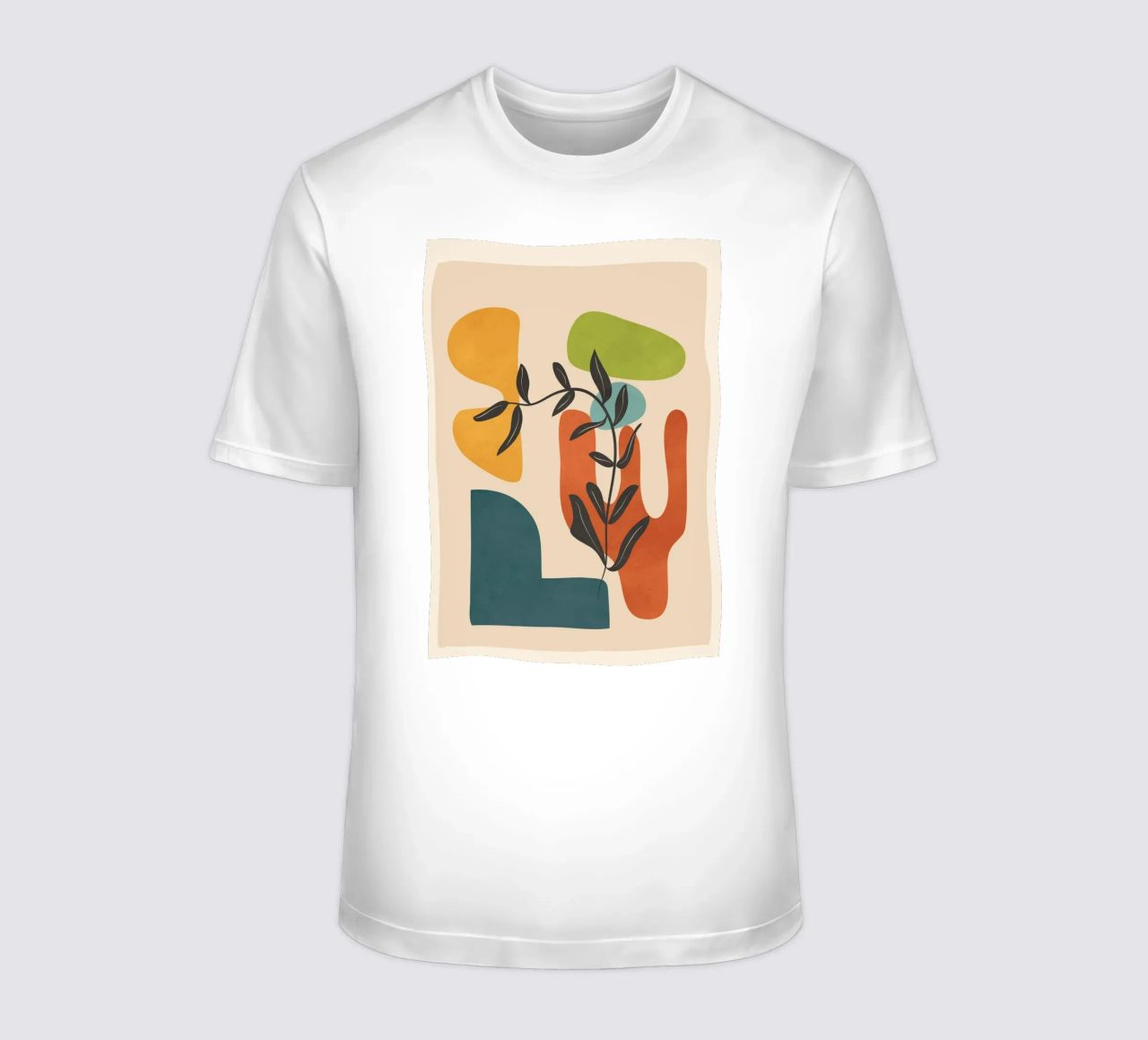 Minimal Balance – Abstract Forms IV t-shirt da Nadjaa