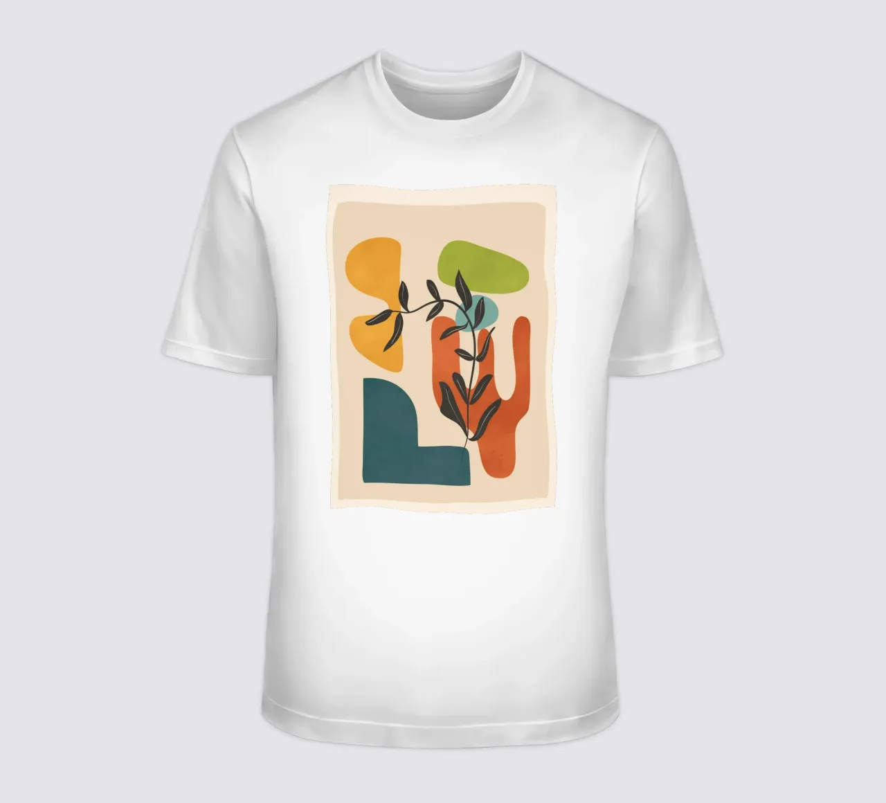 Minimal Balance – Abstract Forms IV t-shirt da Nadjaa
