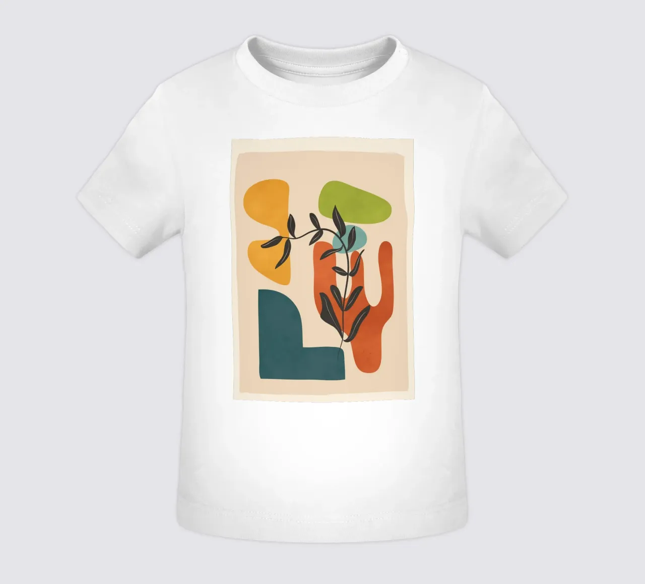 Minimal Balance – Abstract Forms IV Baby T-Shirt von Nadjaa