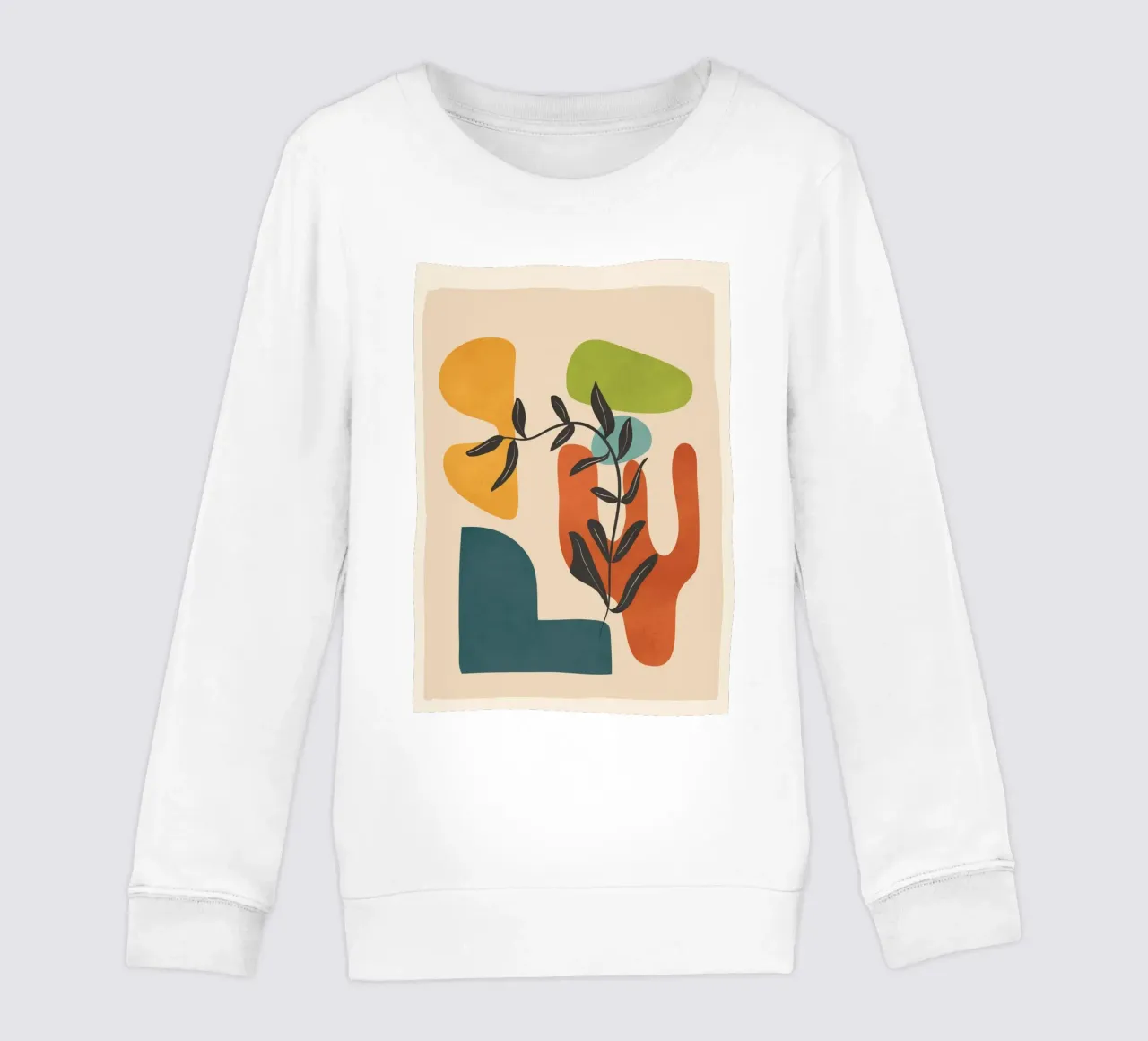 Minimal Balance – Abstract Forms IV sudadera para niño de Nadjaa
