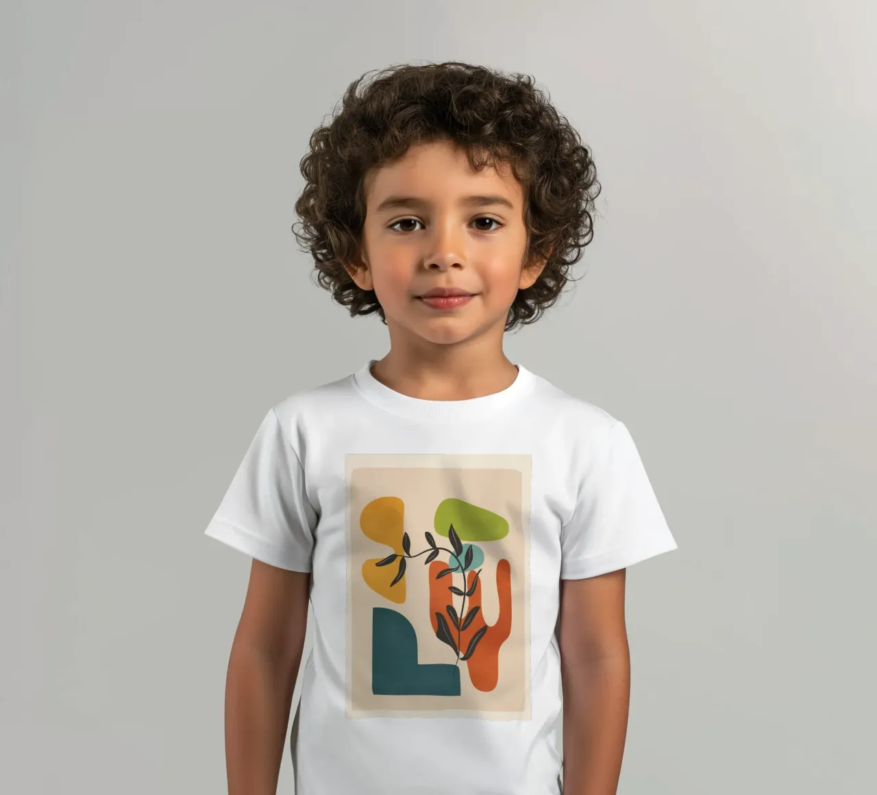 Minimal Balance – Abstract Forms IV t-shirt bambini da Nadjaa