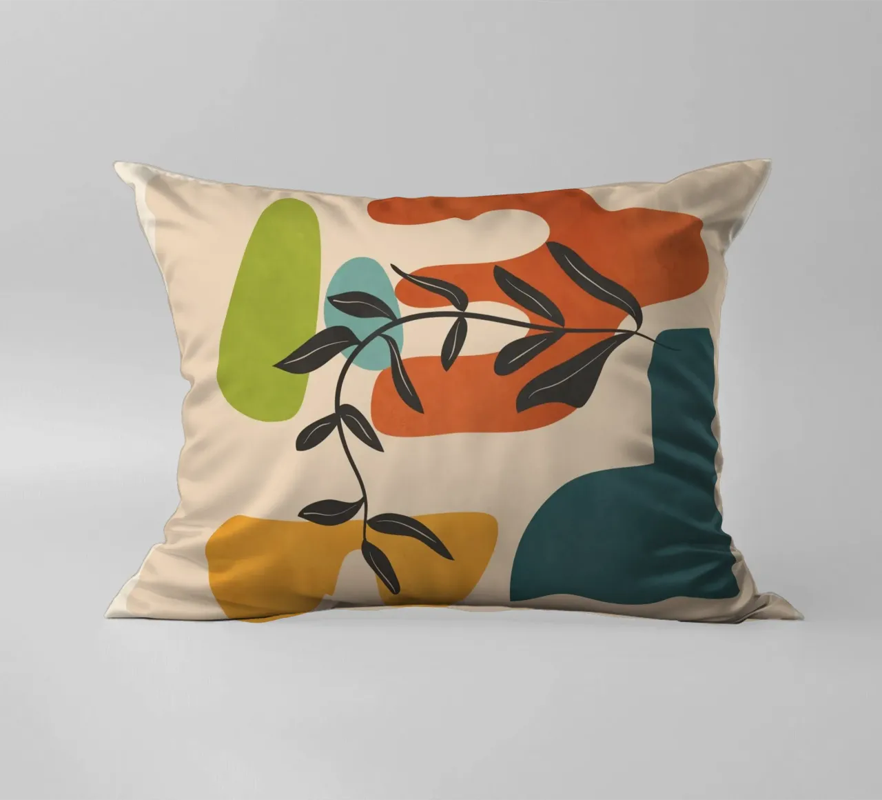 Minimal Balance – Abstract Forms IV coussin de Nadjaa