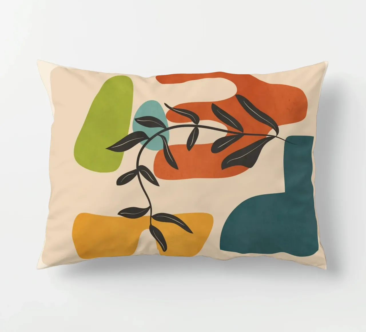 Minimal Balance – Abstract Forms IV coussin de Nadjaa