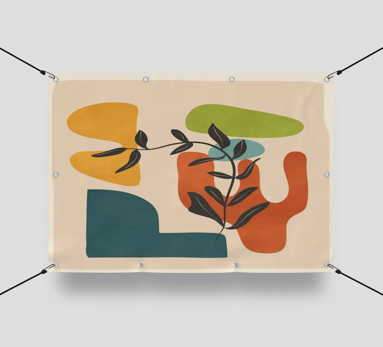 Minimal Balance – Abstract Forms IV telo in pvc da Nadjaa