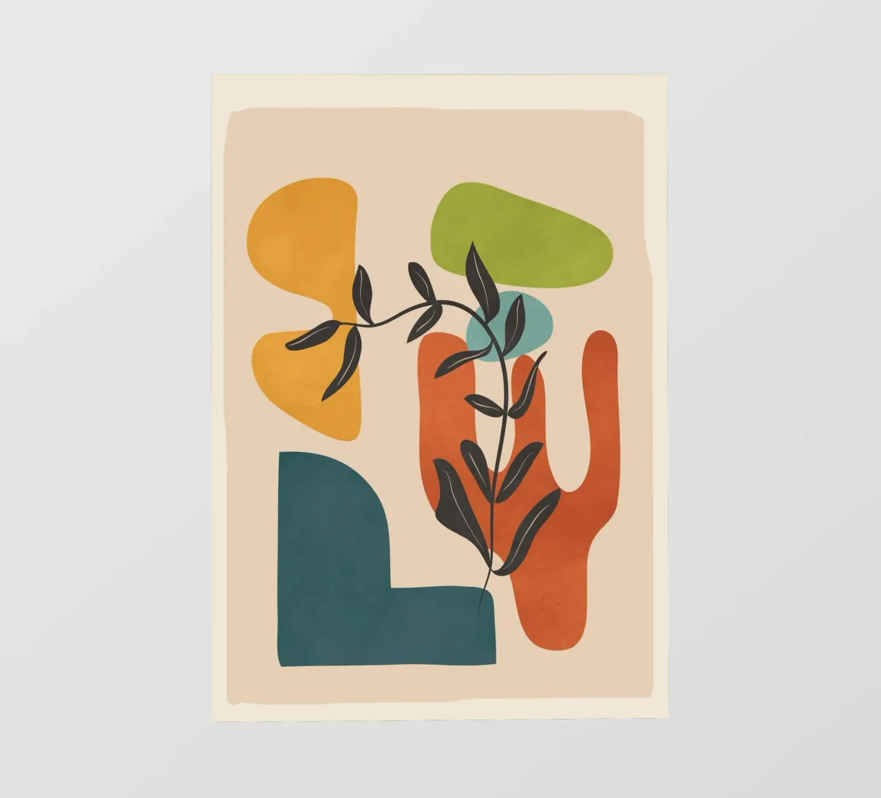 Minimal Balance – Abstract Forms IV telo in pvc da Nadjaa