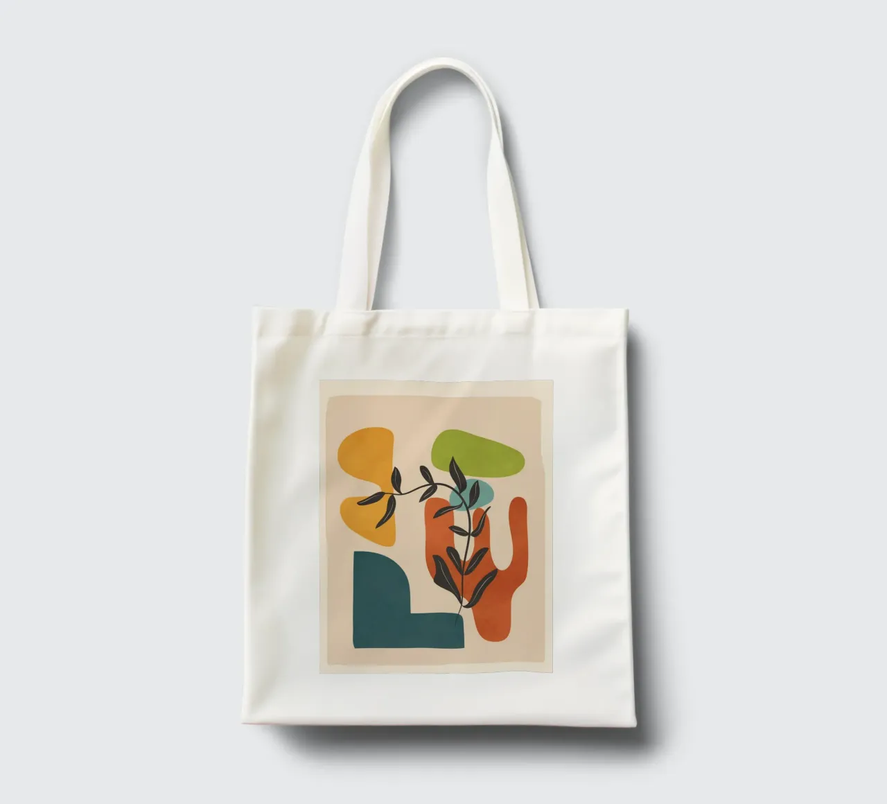 Minimal Balance – Abstract Forms IV tote bag de Nadjaa