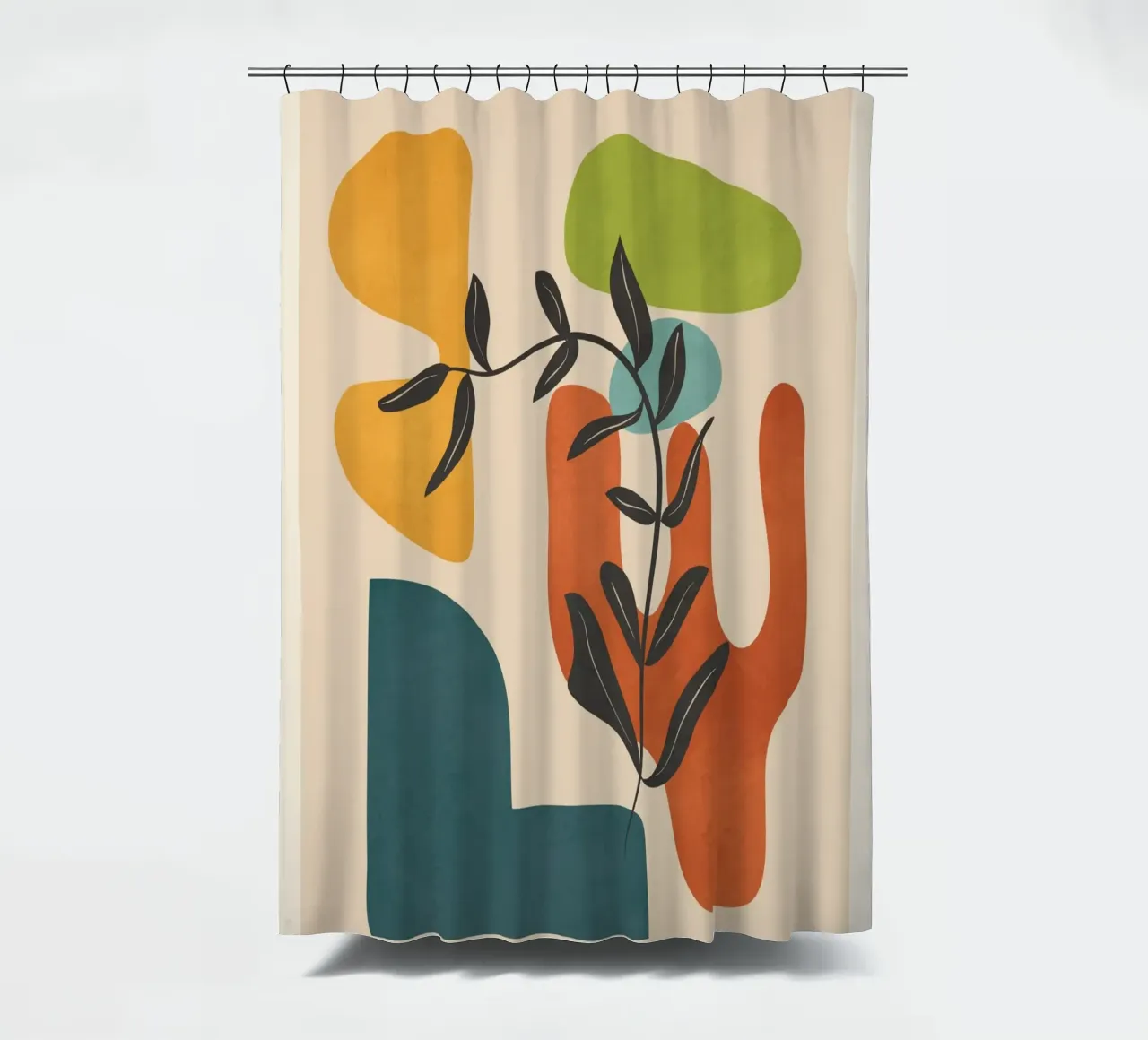 Minimal Balance – Abstract Forms IV tenda da doccia da Nadjaa