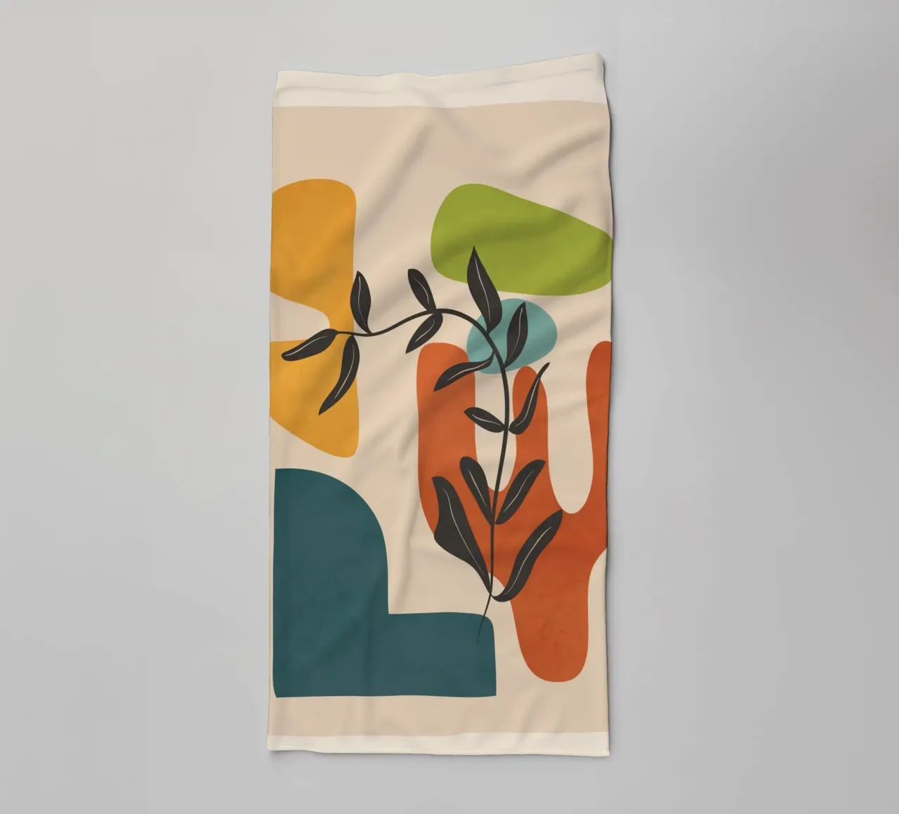 Minimal Balance – Abstract Forms IV serviette de bain de Nadjaa