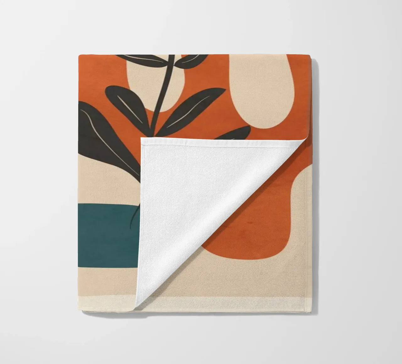 Minimal Balance – Abstract Forms IV serviette de plage de Nadjaa