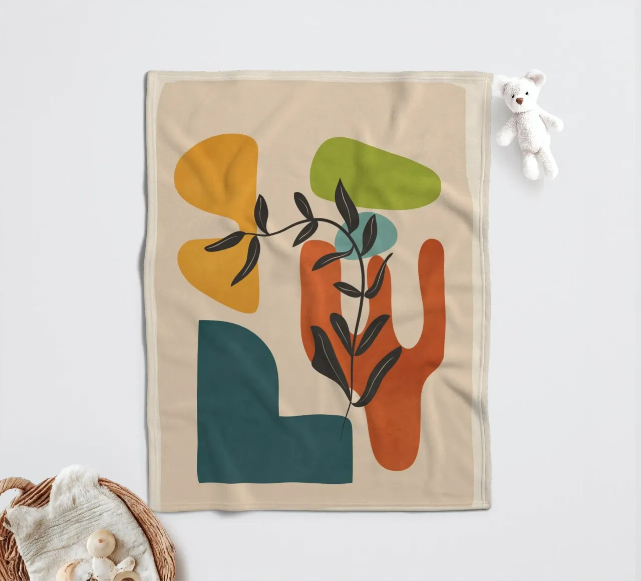 Minimal Balance – Abstract Forms IV coperta in pile da Nadjaa