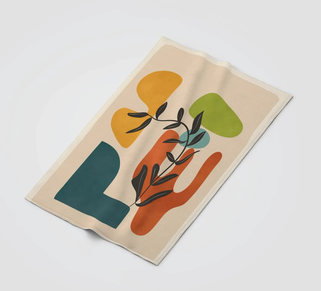 Minimal Balance – Abstract Forms IV coperta in pile da Nadjaa