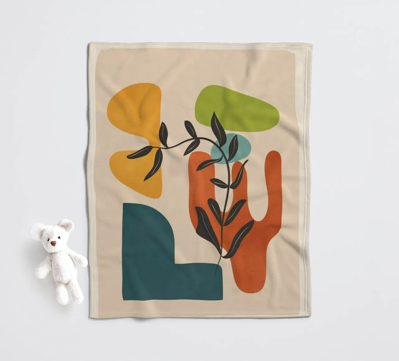 Minimal Balance – Abstract Forms IV coperta in pile da Nadjaa