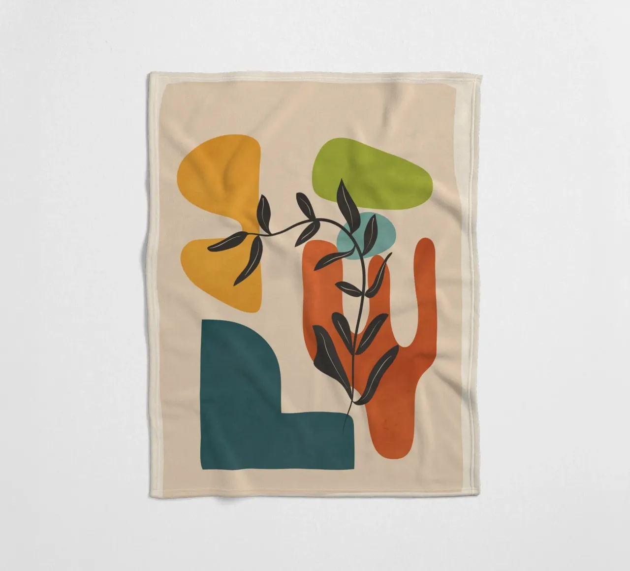 Minimal Balance – Abstract Forms IV coperta in pile da Nadjaa