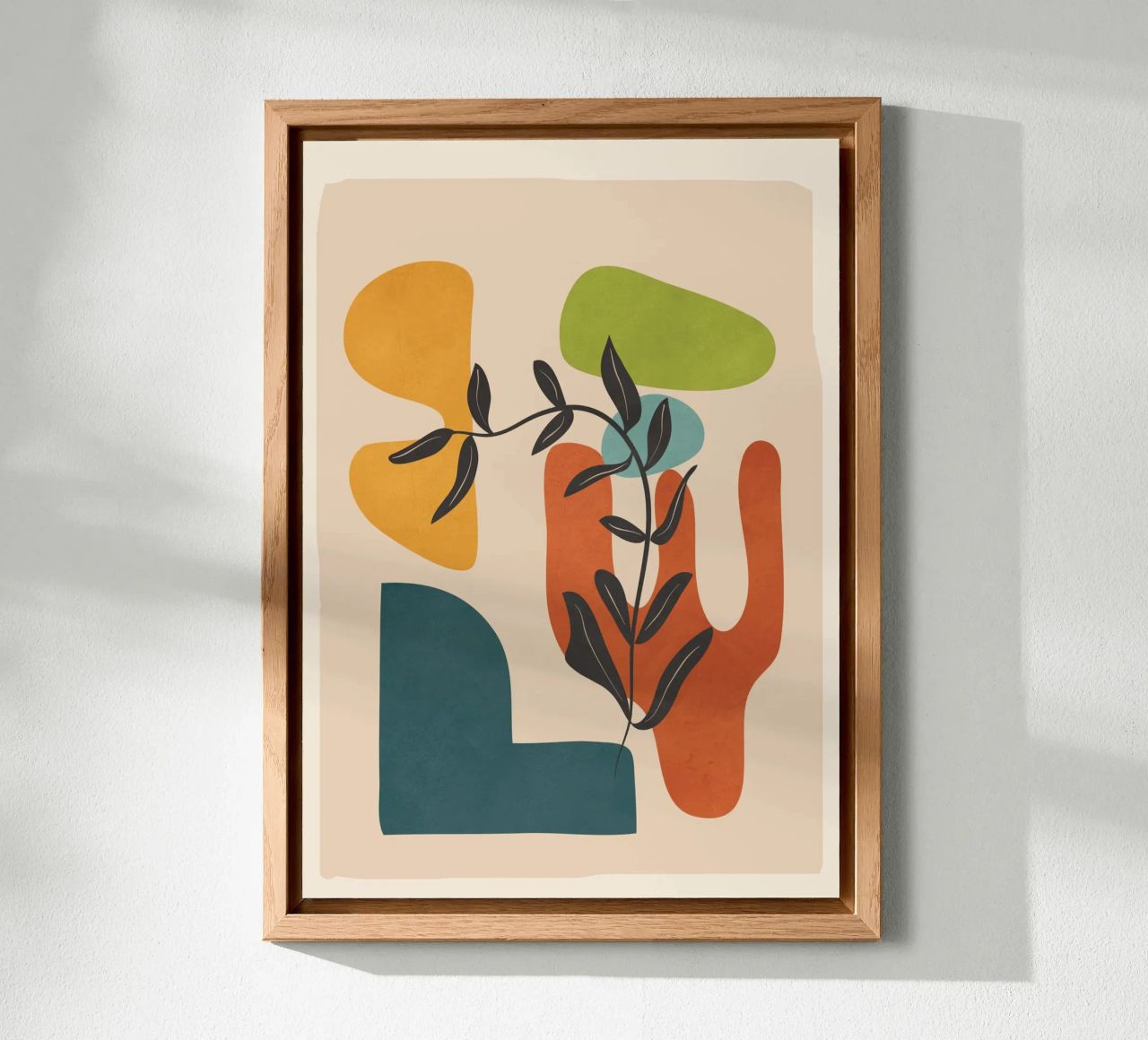 Minimal Balance – Abstract Forms IV alluminio dibond da Nadjaa