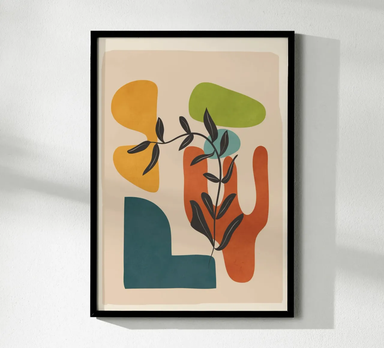 Minimal Balance – Abstract Forms IV poster da Nadjaa