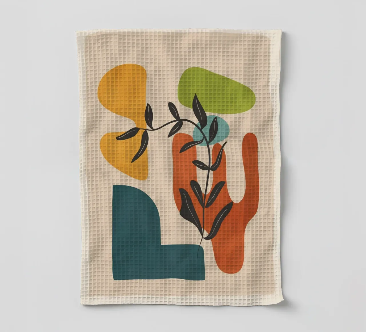 Minimal Balance – Abstract Forms IV torchon de Nadjaa