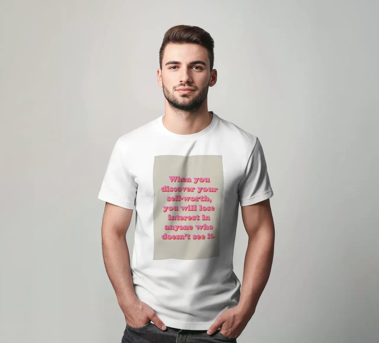Discover Your Self-Worth t-shirt da Studio One