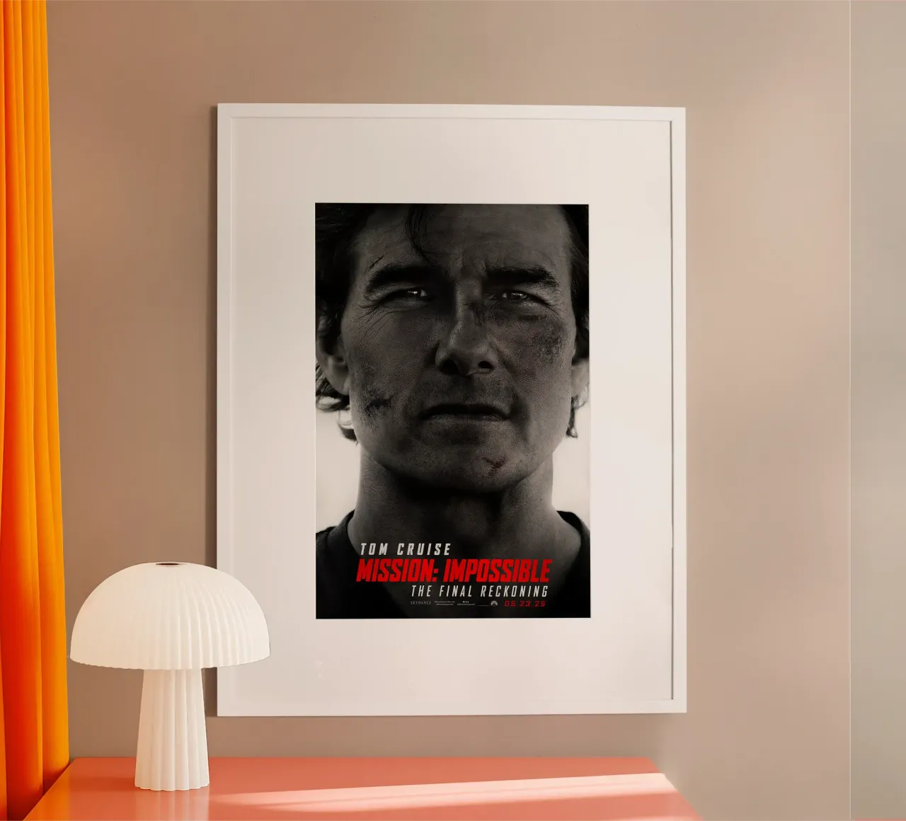 Final Reckoning poster con telaio in legno da Attaboy Dsgn