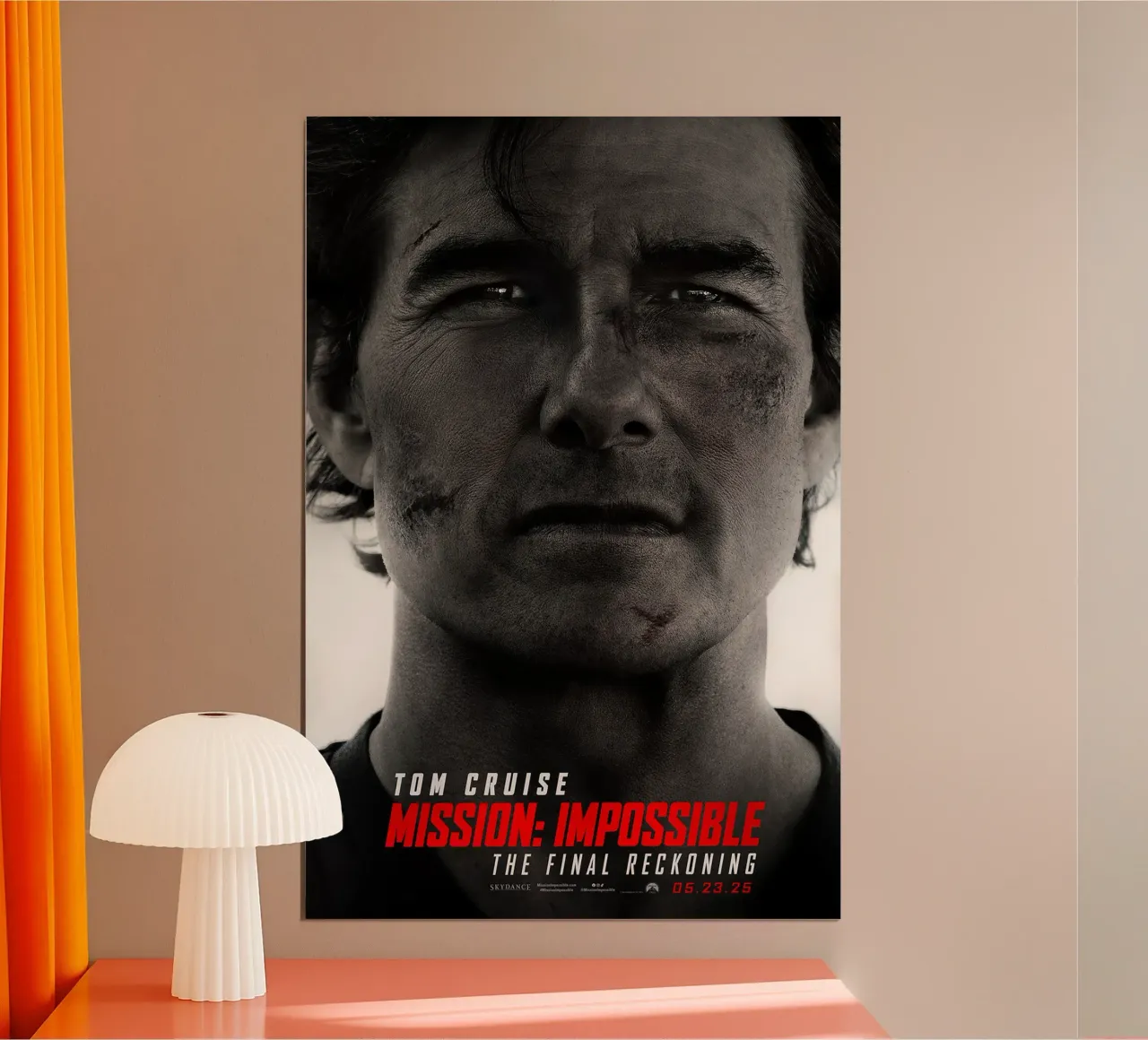 Final Reckoning poster con telaio in legno da Attaboy Dsgn
