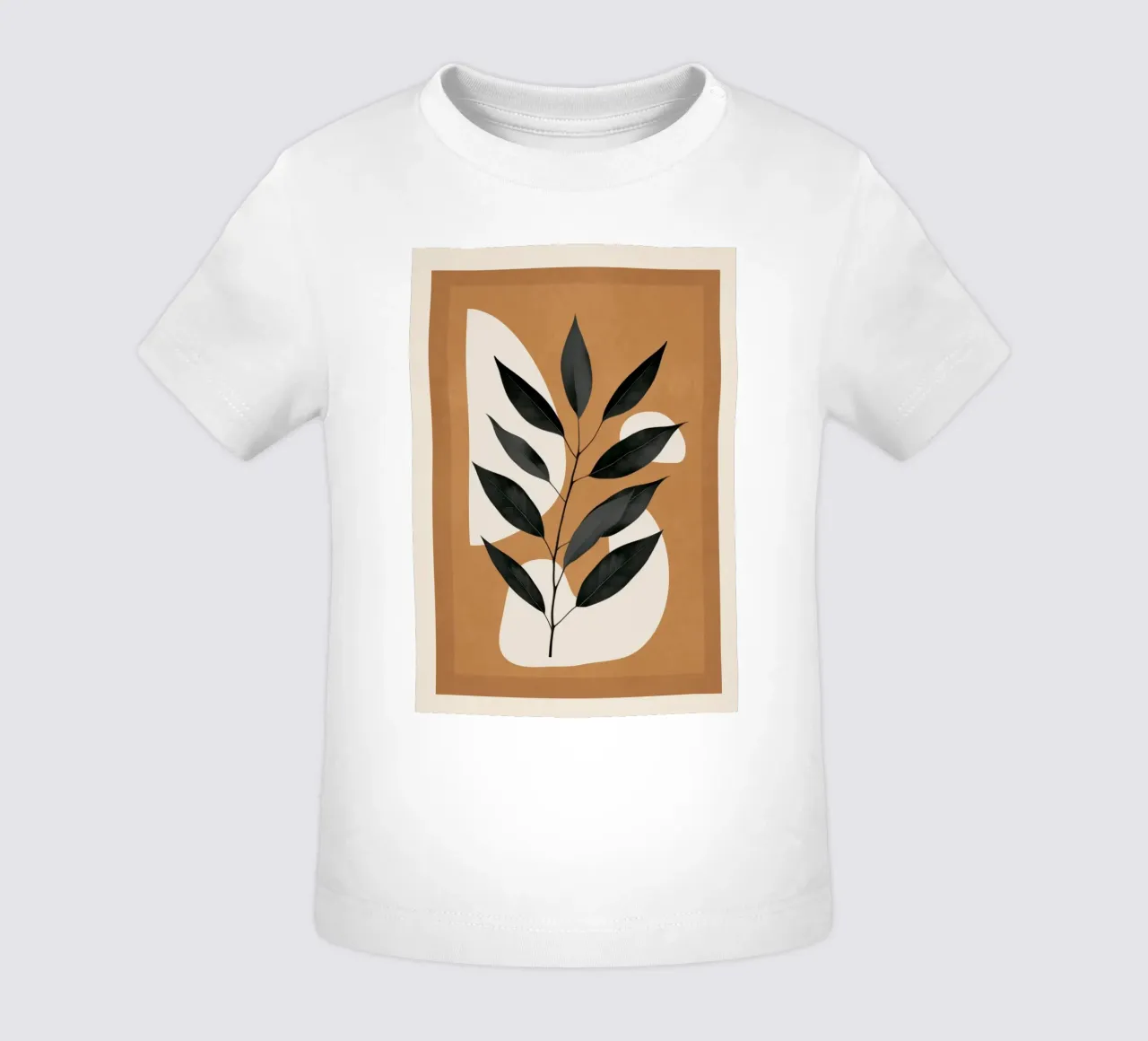 Minimalist Abstract Art Branch 4 maglietta neonato da Nadjaa
