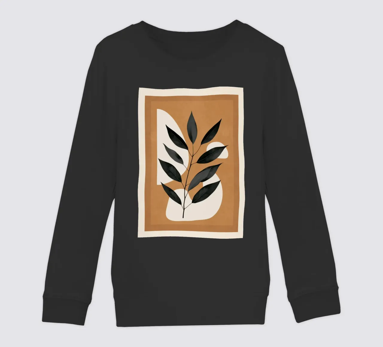 Minimalist Abstract Art Branch 4 felpa bambino da Nadjaa