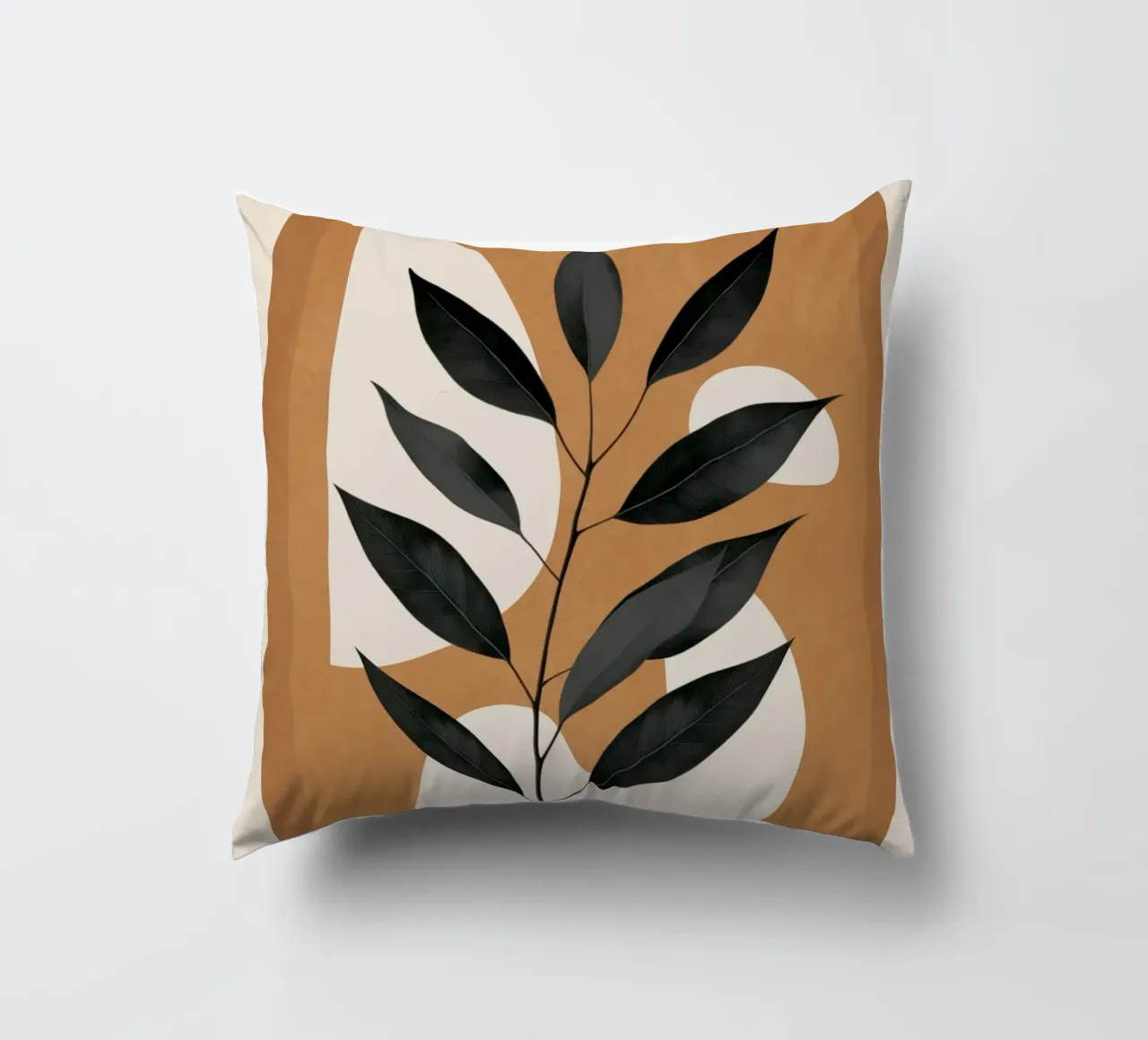 Minimalist Abstract Art Branch 4 cuscino da Nadjaa