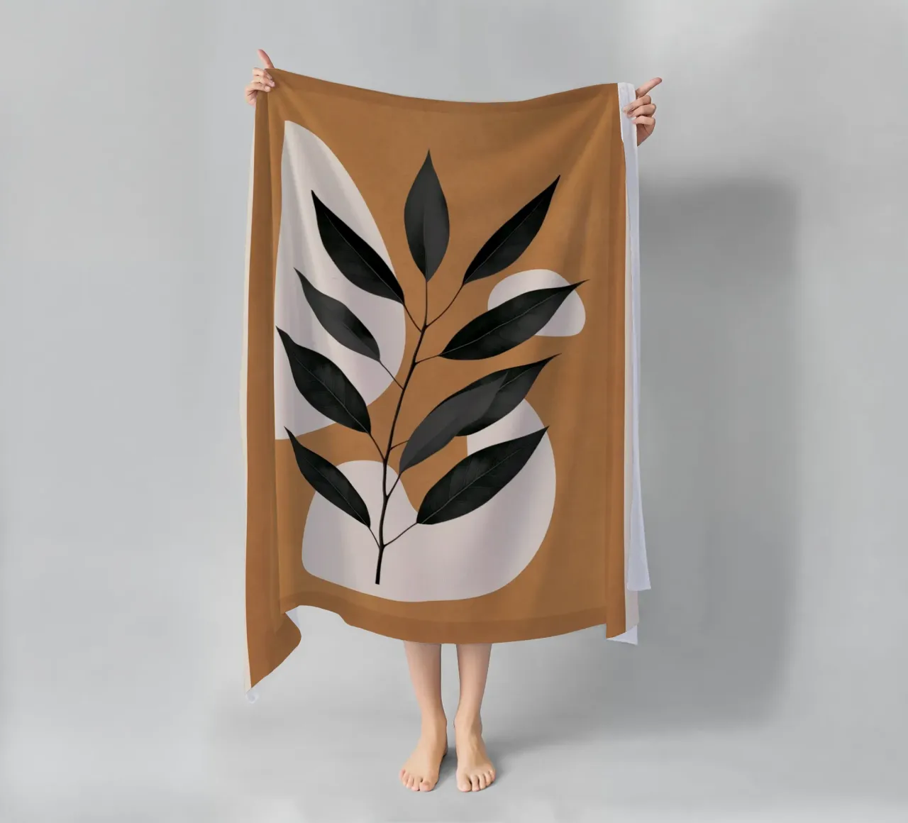 Minimalist Abstract Art Branch 4 telo mare da Nadjaa