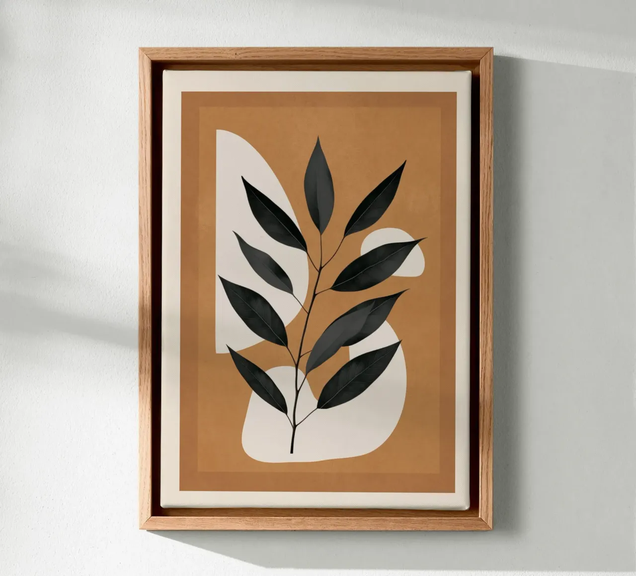 Minimalist Abstract Art Branch 4 tela da Nadjaa