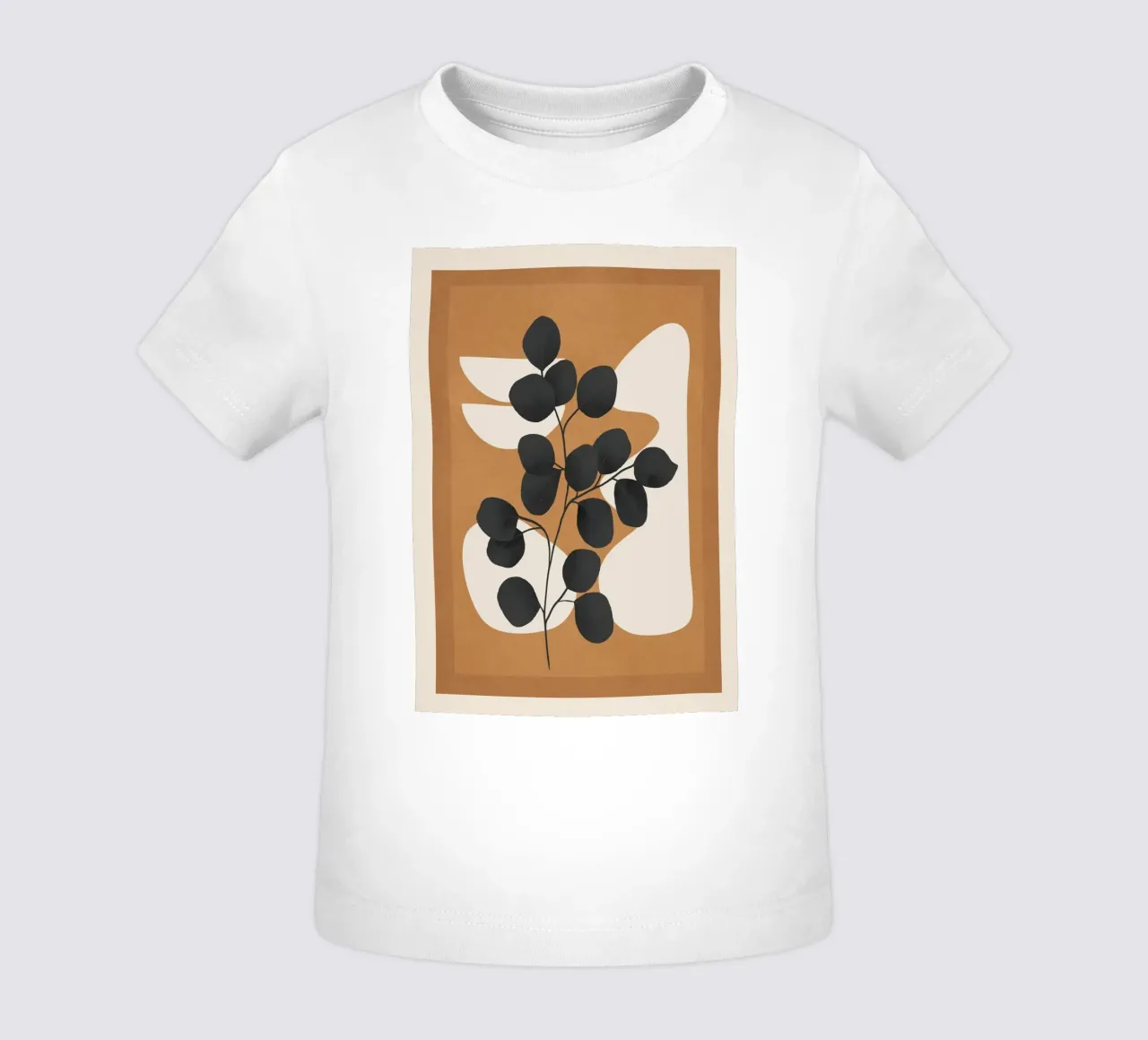 Minimalist Abstract Art Branch 5 maglietta neonato da Nadjaa