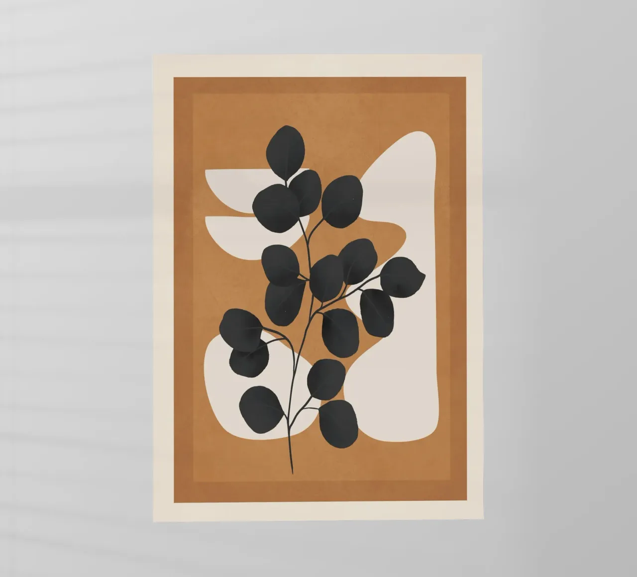 Minimalist Abstract Art Branch 5 pellicola backlit da Nadjaa