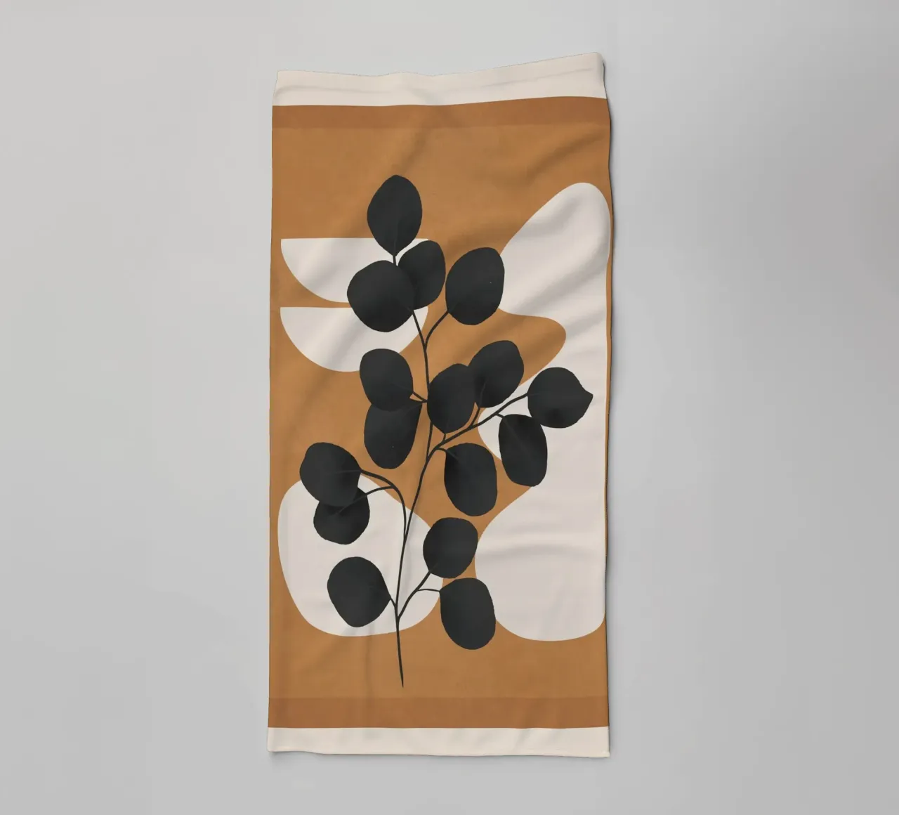 Minimalist Abstract Art Branch 5 asciugamano da bagno da Nadjaa
