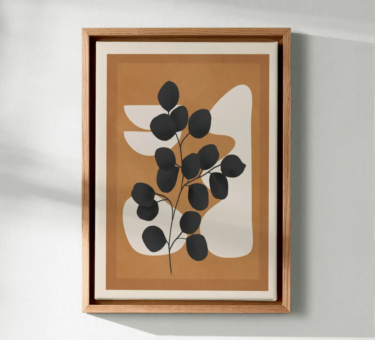 Minimalist Abstract Art Branch 5 tela da Nadjaa